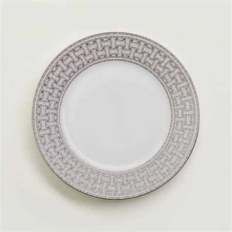 hermes platinum|Hermes plates and plates.